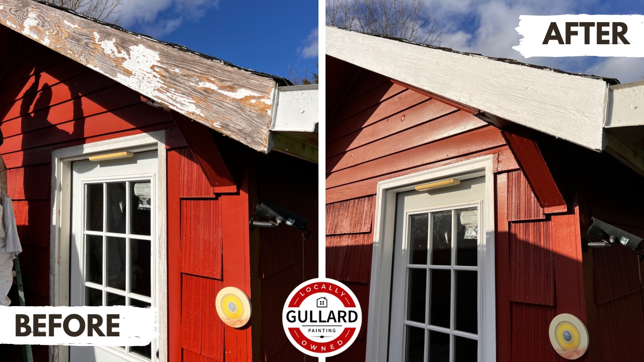 After: freshly painted home exterior by Gullard Painting